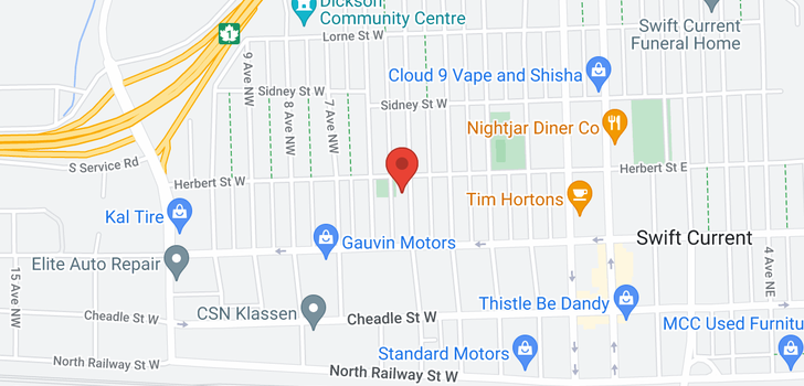 map of 264 5th AVE NW